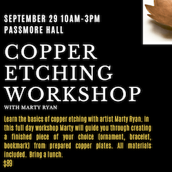 Copper Etching Workshop